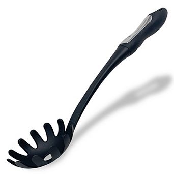 Hamilton Beach Pasta Server 14" Soft Touch Handle Durable Food Plastic Pasta ,spaghetti Spoon Server
