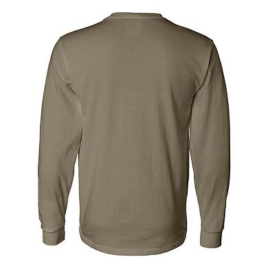Superman Super Camo Long Sleeve Adult T-shirt