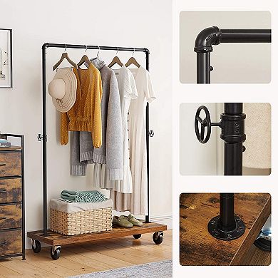 Industrial Pipe Garment Rack