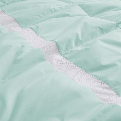 Unikome Lightweight Breathable 75% White Cooling Down Comforter, Oversized Blanket