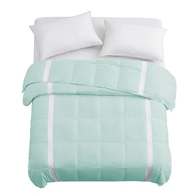 Unikome Lightweight Breathable 75% White Cooling Down Comforter, Oversized Blanket