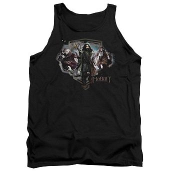 The Hobbit Three Dwarves Adult Tank Top