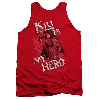 The Hobbit Kili Is My Hero Adult Tank Top