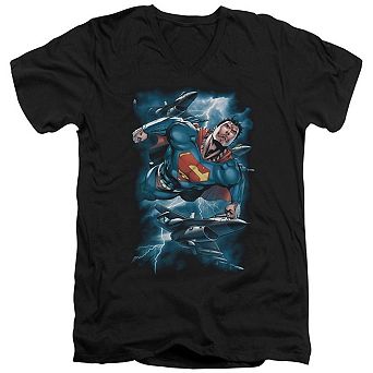 Superman Stormy Flight Short Sleeve T-shirt