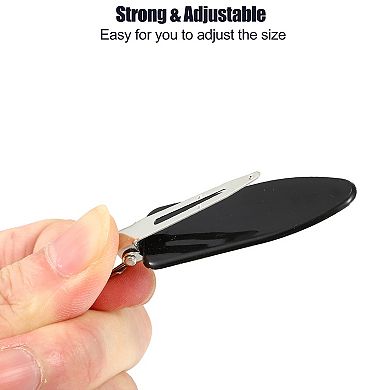 8 Pieces No Bend Hair Clips No Crease Hair Clips Curl Pin Clips Application