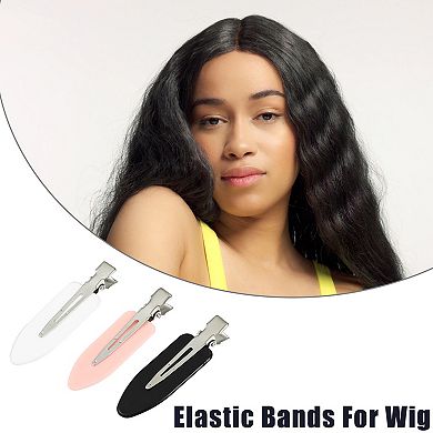 8 Pieces No Bend Hair Clips No Crease Hair Clips Curl Pin Clips Application