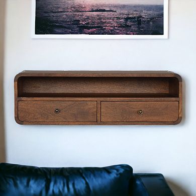 Wall Mounted 2 Drawer Console Table