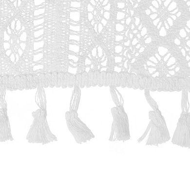 Bedroom Decor Bridal Party Lace Tassels Table Runner 1 Pack 9" X 63"