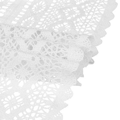 Bedroom Decor Bridal Party Lace Tassels Table Runner 1 Pack 9" X 63"