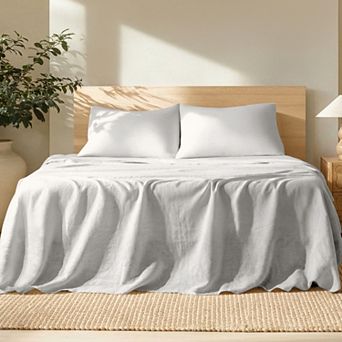 Bare Home Linen Sheet Set