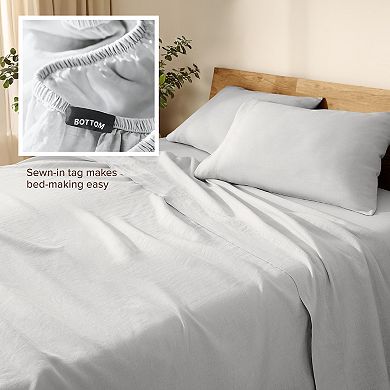 Bare Home Linen Sheet Set