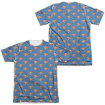 Superman Super All Over Sleeve T-shirt
