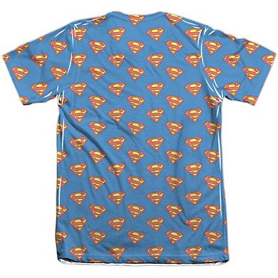 Superman Super All Over Sleeve T-shirt