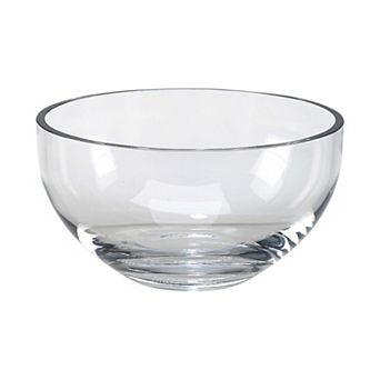 9.75" Optic Crystal Lead-Free Simon Salad Bowl