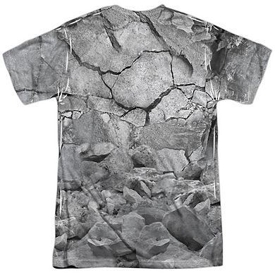 Superman Rock & Rumble Short Sleeve Adult Poly Crew T-shirt