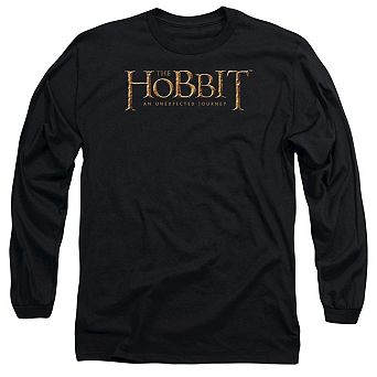 The Hobbit Logo Long Sleeve Adult T-shirt