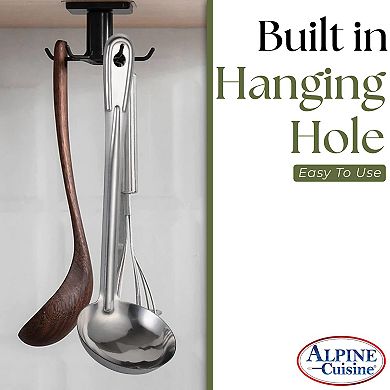 Alpine Cuisine 13" Stainless Steel Laddle, 1 Count