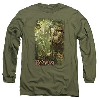 The Hobbit In The Woods Long Sleeve Adult T-shirt