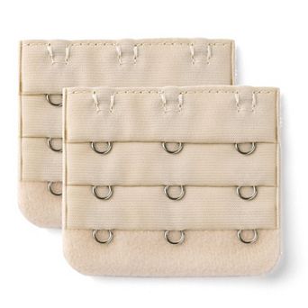 Ladies 3 Hook Bra Extension 2 pc