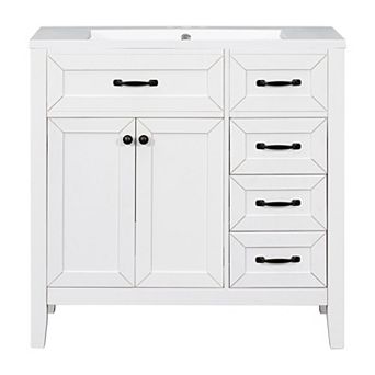 Merax Bathroom Vanity With Sink Combo,bathroom Cabinet