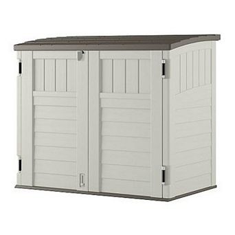 Outdoor 4-ft X 2-ft Locking Storage Shed With Easy Lift Lid