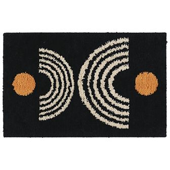 Indoor Outdoor Non-slip Absorbent Resist Dirt Entrance Soft Fluffy Carpet Doormats, 16" X 24"
