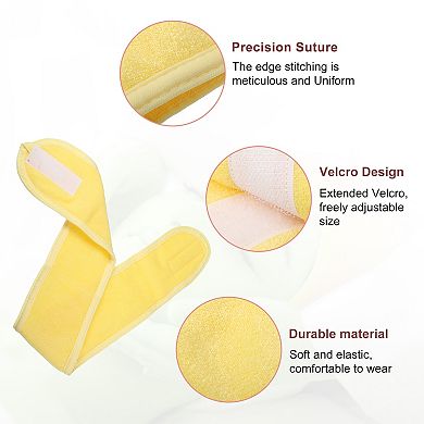 2 Pcs Towel Headbands Hair Band For Women With Self-adhesive Tape