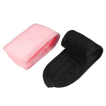 2 pc Towel Headbands Hair Band For Women With Self-adhesive Tape