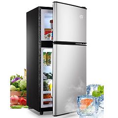 CROWNFUL Mini Fridge, 4 Liter/6 Can Portable Cooler and Warmer Personal  Refrigerator for Skin Care, - Refrigerators & Freezers
