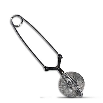Alpine Cuisine High-quality Stainless Steel Mesh Ball Strainer 2.5" With Handle For Loose Leaf Tea