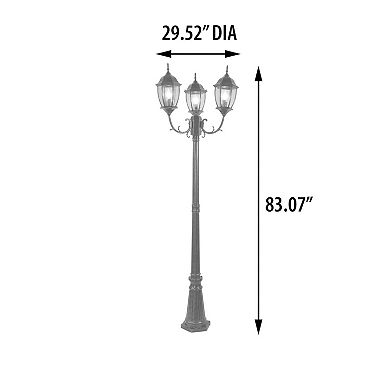 Afd Home Aston 3 Light Street Lamp