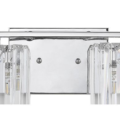 Coco Prism Vintage Metal/glass Classic Glam Led Vanity Light