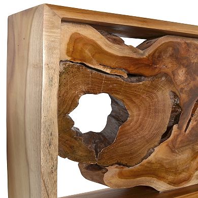 Afd Home Exotic Teak Framed Wall Decor