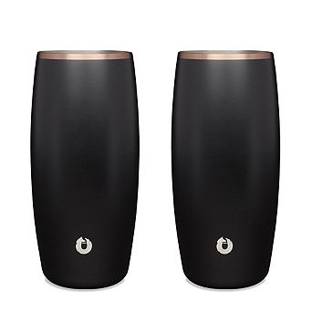 Premium Insulated Stainless Steel 18 Oz Beer Glass Set