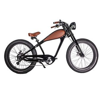 GlareWheel EB-CH Electric Bike Fat Tire 750W Cruiser