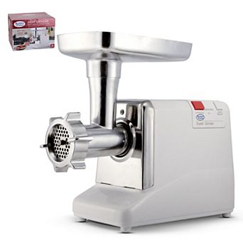 Electric Meat Sausage Super Grinder, Stainless Steel W/cutting Plates,1000w