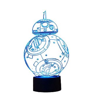3d Light Star Wars Bb8