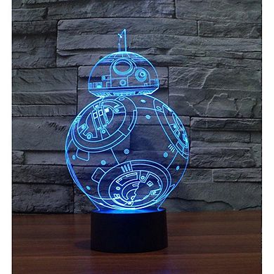 3d Light Star Wars Bb8