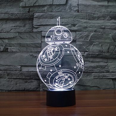 3d Light Star Wars Bb8