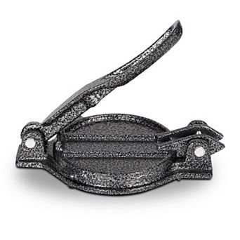 Alpine Cuisine Cast Iron Gordita Press 5 Inch, Roti & Corn Press, Lightweight, Easy To Clean & Use