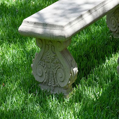 Fiberstone Fancy Picnic Table W Benches Outdoor Garden Furniture
