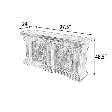 Afd Home Santa Lucia Belruse Grand Sideboard