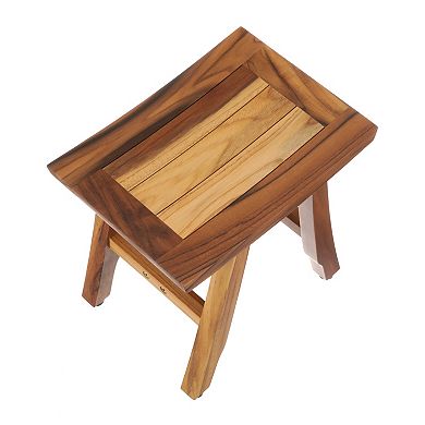 Satori 14" Natural EarthyTeak Shower Bench