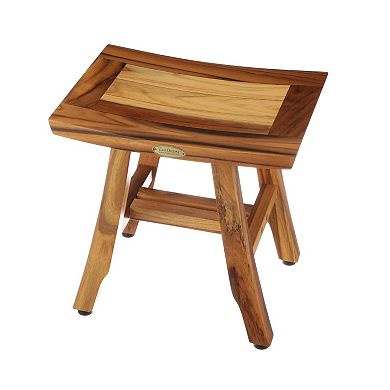 Satori 14" Natural EarthyTeak Shower Bench