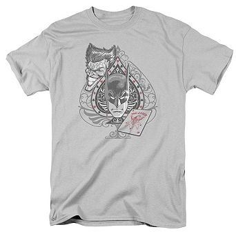 Batman Face Short Sleeve Adult T-shirt