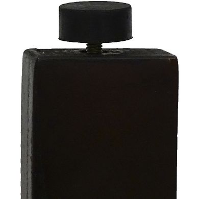 SnazzyCorner 18" Teak Wood Shower Corner Stool