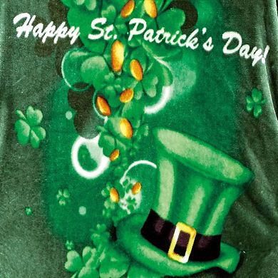 St. Patrick's Day Micro Plush Decorative Throw Blanket Festive And Luck-spired Decoration