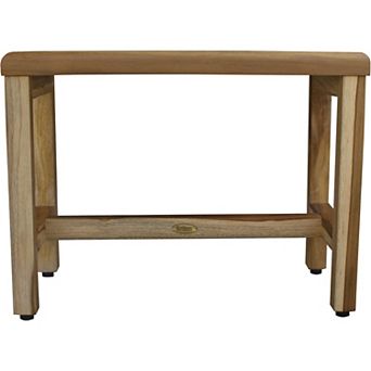 Eleganto 24" Teak Wood Shower Bench