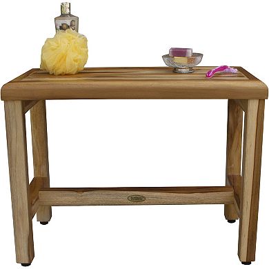  Eleganto 24" Teak Wood Shower Bench