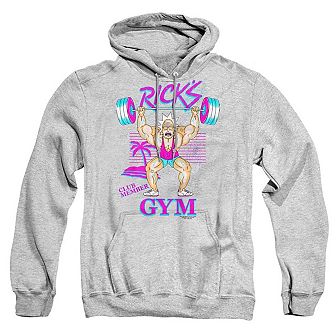 Rick and Morty Rick´s Gym Adult Pull Over Hoodie